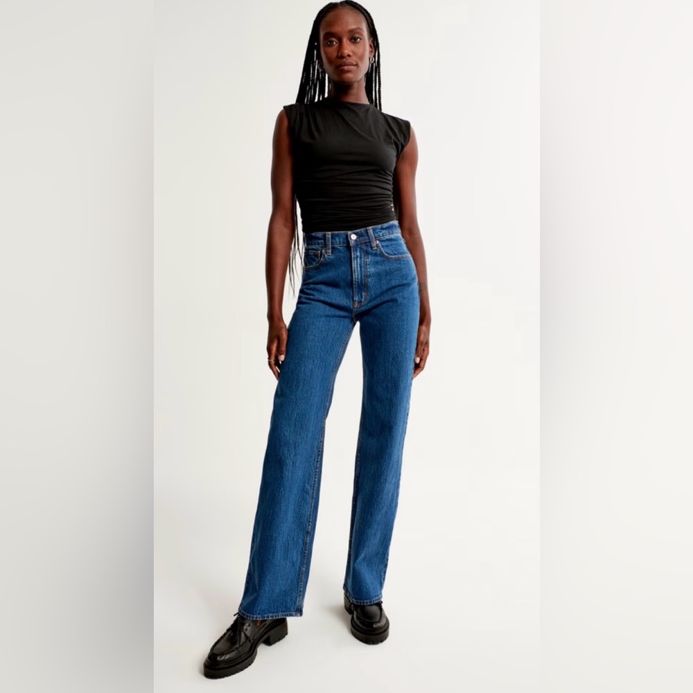 Abercrombie 90s relaxed highrise Jean